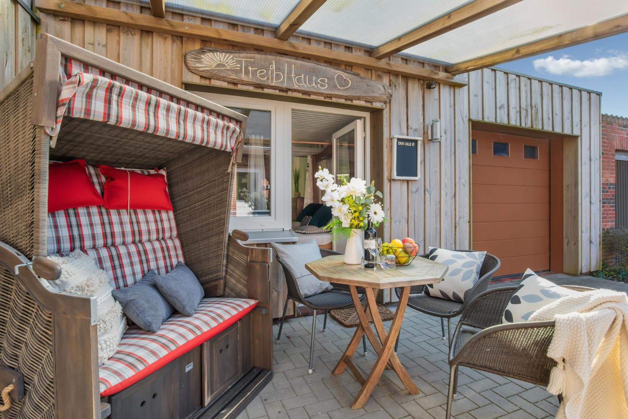 Ferienwohnung Treibhaus Büsum Exterior foto